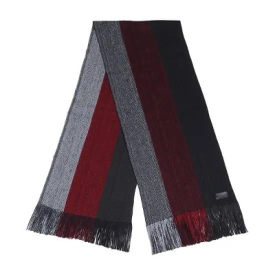 Mio Marino | King Striped Knit Scarf image {13}