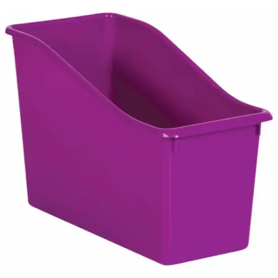 Teacher Created Resources&reg; Purple Plastic Book Bin, Pack of 6 image {1}