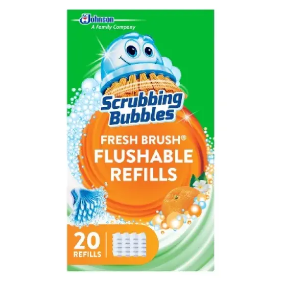 Scrubbing Bubbles Fresh Brush Flushable Refills image {10}
