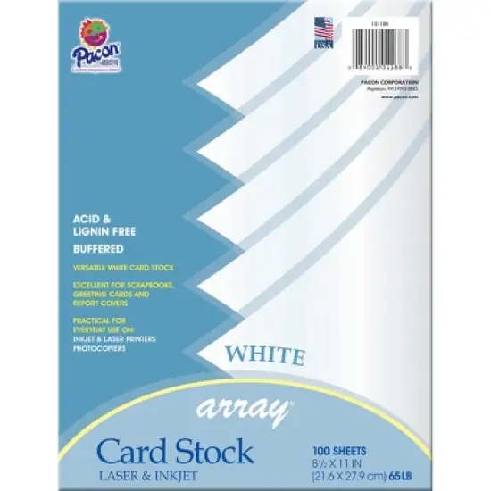 Pacon Card Stock, 8.5" x 11" image {5}