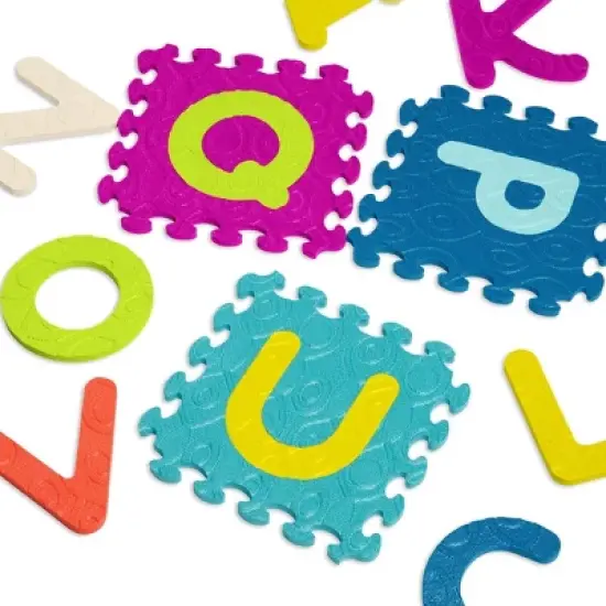 B. play - Alphabet Foam Tiles - Beautifloor - 26pc image {3}