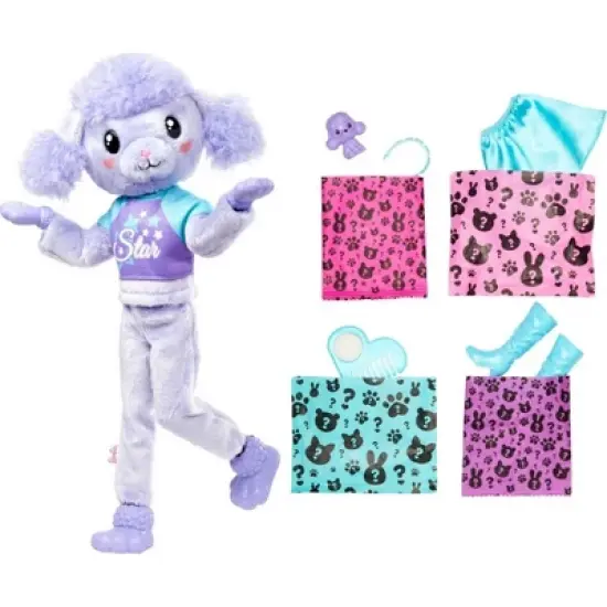 Barbie Cutie Reveal Cozy Cute Tees Series Poodle Doll image {2}
