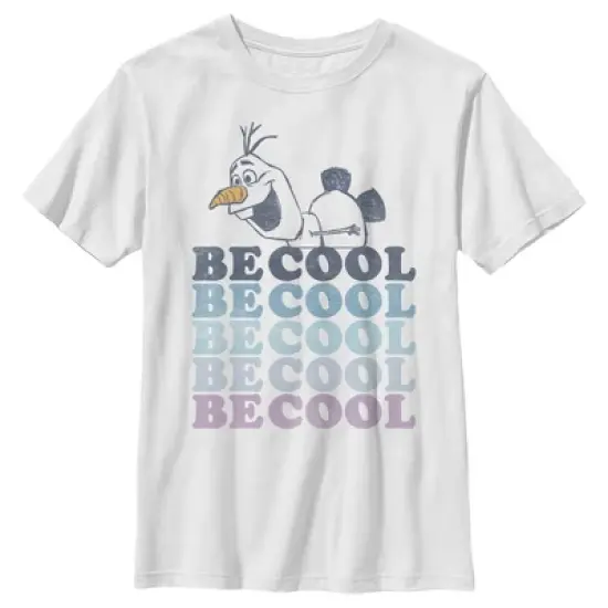 Boy's Frozen 2 Olaf Be Cool T-Shirt image {3}
