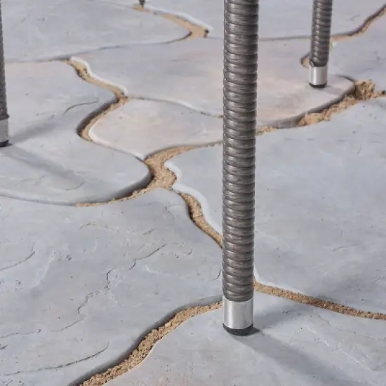 Bryant 3pc Acacia Wood & Wicker Bistro Set - Gray/Gray - Christopher Knight Home image {7}