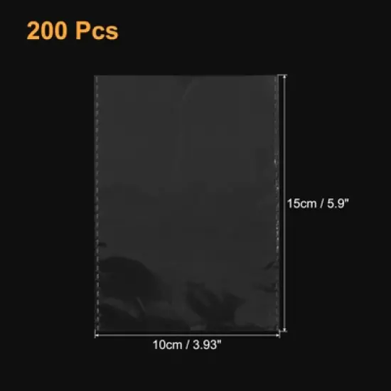 Unique Bargains Self-Sealing Water-Resistant Packing Cookies Candy Gifts Bags image {1}