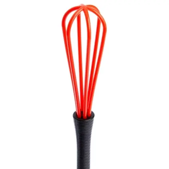 Glamlily 6 Pack Mini Whisk Set for Hair Dye Color Mixing, Cream Mixer, Salon or Home Use 7 x 1.2 in. image {6}