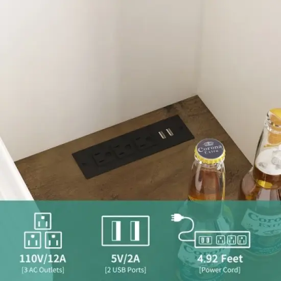 Bella Depot 72''H Kitchen Pantry Cabinet image {8}