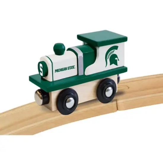 MasterPieces Officially Licensed NCAA Michigan State Spartans Wooden Toy Train Engine For Kids image {3}