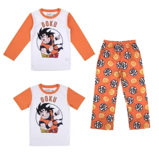Dragon Ball Z Goku Boy's 3-Pack Pajama Set image {6}