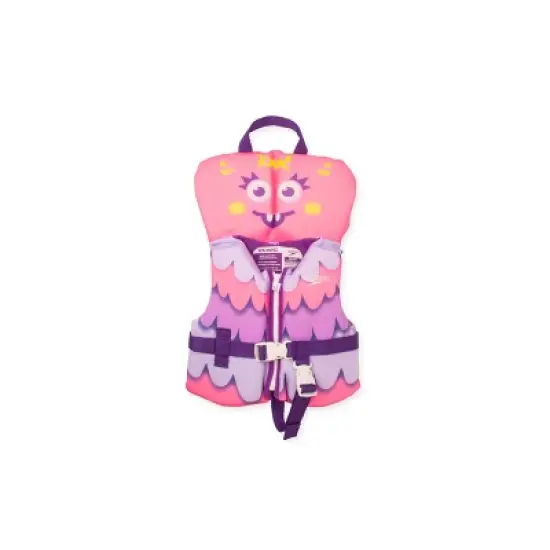 Speedo Infant Life Vest - Pink: Zipper Buckle Closure, Polyethylene Polyester Material image {4}