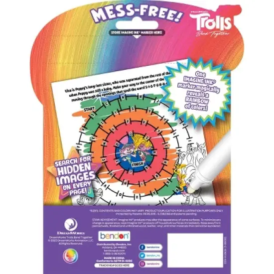 Trolls Band Together Imagine Ink Book image {1}