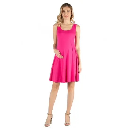 A Line Masternity Dress image {7}