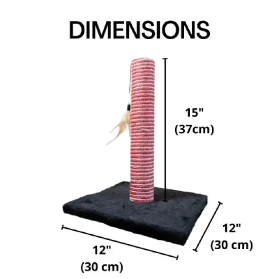 Midlee Candy Cane Christmas Cat Scratcher Post image {7}