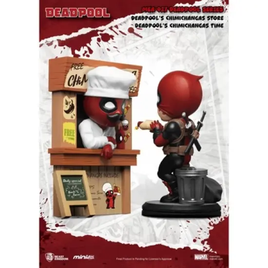 Marvel Deadpool series Deadpool's Chimichangas store (Mini Egg Attack) image {4}