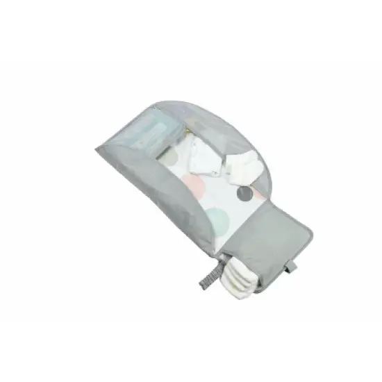 Lulyboo Portable Diaper Changing Pouch - Bubbles image {2}