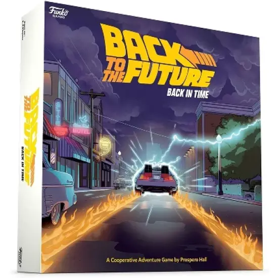 Funko Back To The Future Back In Time Funko Board Game | 2-4 Players image {1}