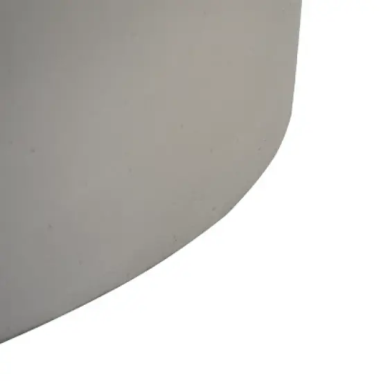 31 Inch Round Outdoor Fire Pit with 40,000 BTU and Hand Crafted Concrete Design image {13}