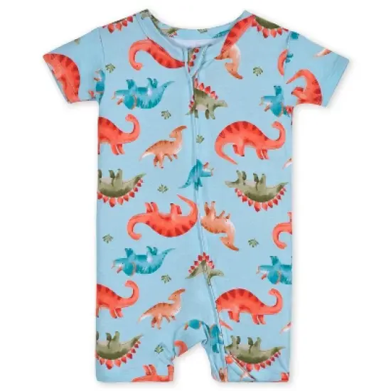 Gerber Buttery-Soft Snug Fit Short Sleeve Romper image {6}