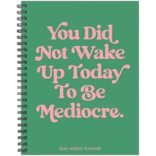 Willow Creek Press 6.5"x8.5" 2026 Mediocre Weekly/Monthly Softcover Planner image {6}