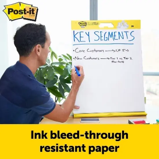 Post-it Super Sticky Self Stick Table Top Pad 20" x 23" 20 Sheets/Pad 563 image {2}