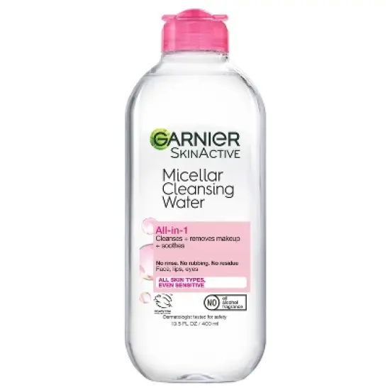Garnier Micellar Water Hydrating Facial Cleanser & Makeup Remover - Basic Cleansing image {10}