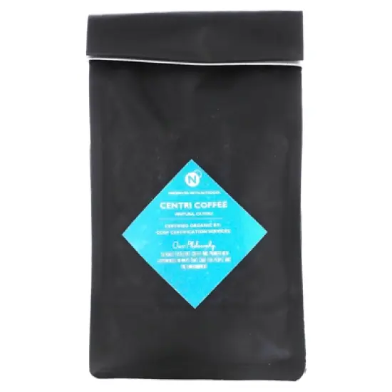 Centri Coffee, Organic One Black, Caramel + Chocolate, Whole Bean, Decaf, 12 oz (340 g) image {1}