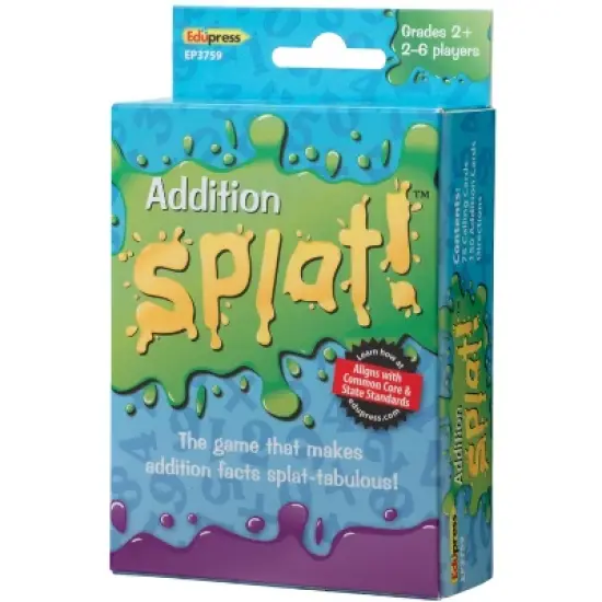 Teacher Created Resources Addition Splat! Math Game image {1}