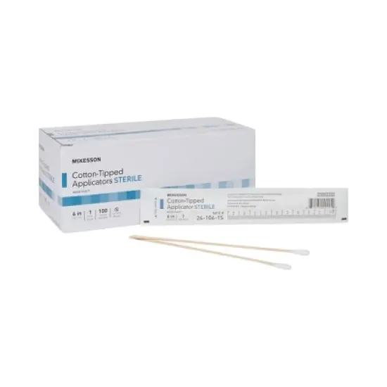 McKesson Cotton Tipped Swabstick, Sterile, 6 in. image {8}