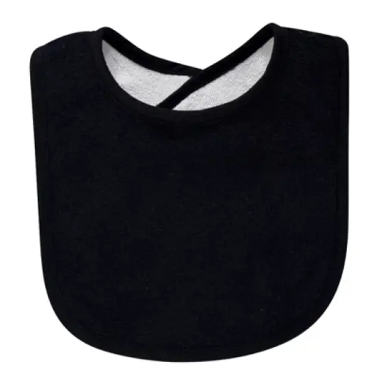 Hudson Baby Infant Cotton and Polyester Bibs 10pk, Moon And Back, One Size image {3}