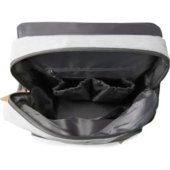 Eddie Bauer Cascade Back Pack Diaper Bag - Black/Gray image {7}