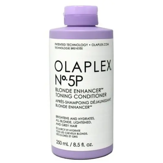Olaplex No. 4P & No. 5P Blonde Enhancer Toning Shampoo & Conditioner DUO SET (8.5 oz) Purple Toner to Repair, Hydrate, & Brighten Kit image {2}