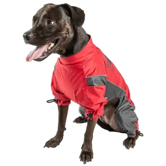 Touchdog Quantum-Ice Full-Bodied Adjustable and 3M Reflective Dog and Cat Jacket image {4}