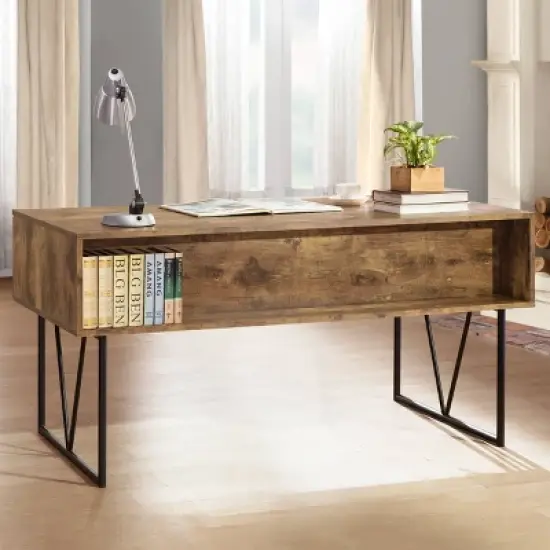 Analiese 4 Drawer Writing Desk - Coaster image {2}