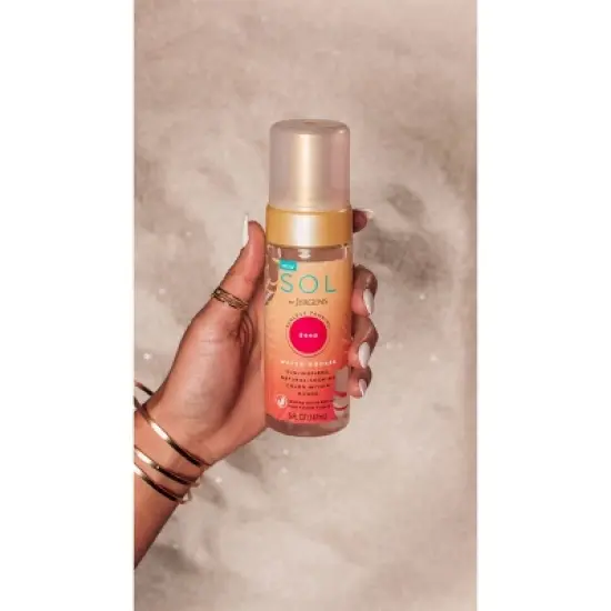 SOL by Jergens Deep Water Mousse, Self Tanner, Tanning Water Foam W/ Coconut, Dye-Free Formula 5 fl oz image {4}