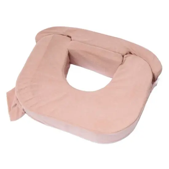 My Brest Friend Twin Nursing Pillow - Soft Rose image {4}
