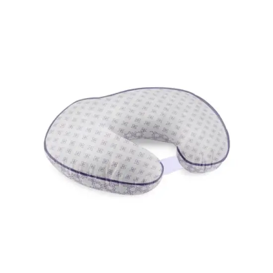 Bacati - 3 pc Petals/Floral Lilac Muslin Hugster Feeding & Infant Support Nursing Pillow with 2 removable zippered covers image {6}