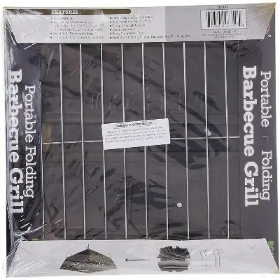 SE Portable Folding Barbecue Grill - BG107 image {1}