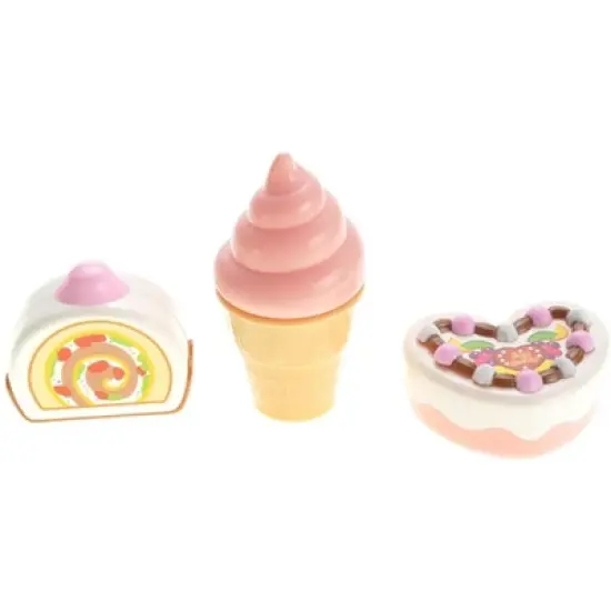 Link Ready! Set! Go! Play Food Set With Cupcake, Cakes, Ice Cream & Sundae, Birthday Party Playset image {4}