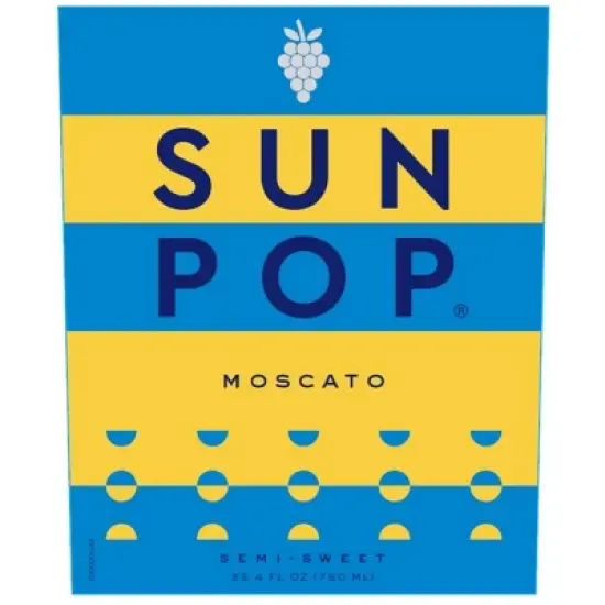 SunPop Moscato - 750ml Bottle image {1}