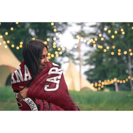 NCAA South Carolina Gamecocks Crest Ultra Soft Blanket image {1}