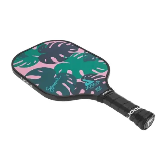Joola Journey Monstera Leaves Pickleball Paddle - Green - 10mm image {3}