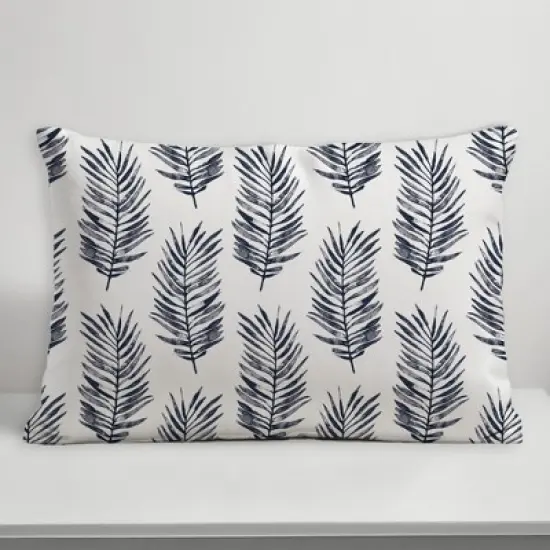 Creative Products Blue Fern Pattern 14x20 Indoor / Outdoor Pillow image {4}