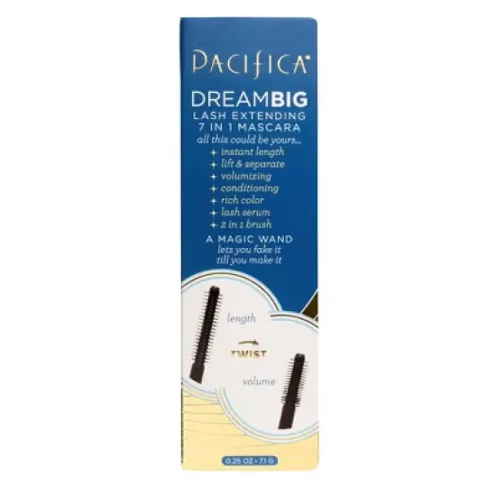 Pacifica Dream Big Lash Extending 7 in 1 Black Magic Macara  - 0.25oz image {4}