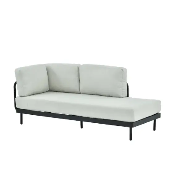 Modular LShaped Performance Fabric Sectional Sofa MatteFinish Frame & Ultra Support Seating Platform Ready image {10}