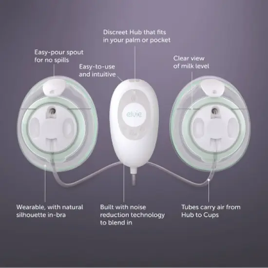 Elvie Stride Electric Breast Pump image {4}
