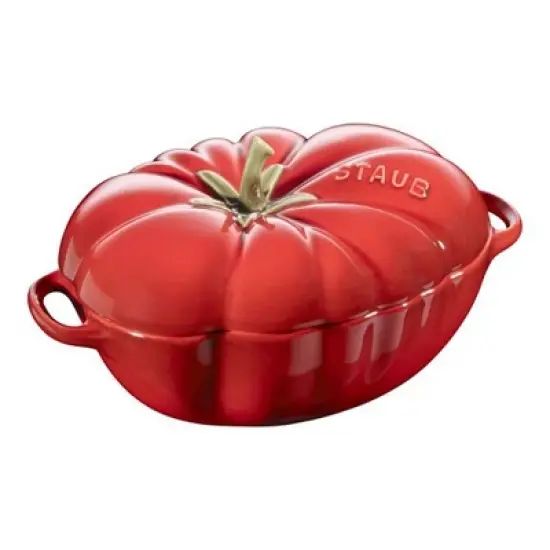 Staub Ceramic 16-oz Petite Tomato Cocotte - Cherry image {6}