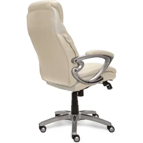 Works Executive Office Chair with Air Technology Comfortable Cream - Serta image {3}