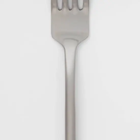 20pc Ashby Flatware Set Silver - Threshold&trade;: Stainless Steel Silverware, Service for 4, Forks Spoons Knives Set image {2}