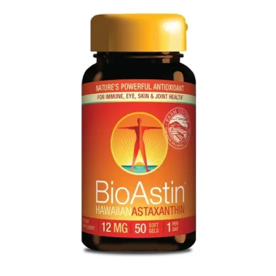 BioAstin Hawaiian Astaxanthin - Support Immune & Joint Health - Non-GMO & Farm-Direct - 12 mg image {8}