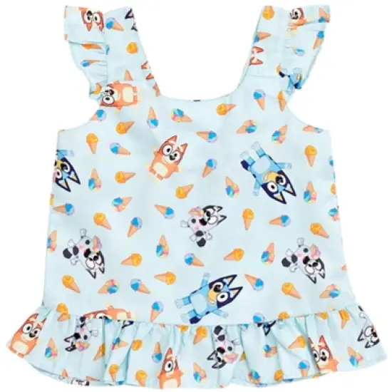 Bluey Bingo Muffin Girls Tank Top and Shorts Toddler to Big Kid  image {1}